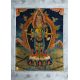 White Thangka Painting  Of Eleven Headed Avalokiteshvara