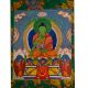 Tibetan Thangka Painting Of Bhaisajyaguru