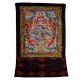 Tibetan Thangka PaintingÂ Of Bhavachakrathe Wheel of Life