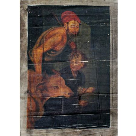 Handmade English Painting Of An Old Folk Tale