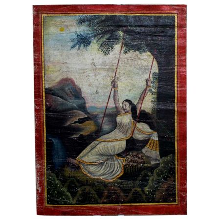 Mohini or The Temptress On Swing Painting