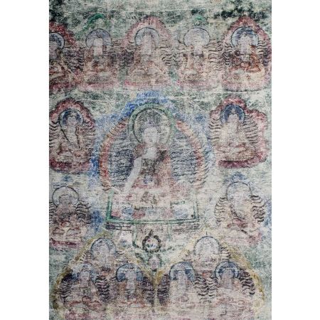 Thangka Painting Of The Buddha of Healing