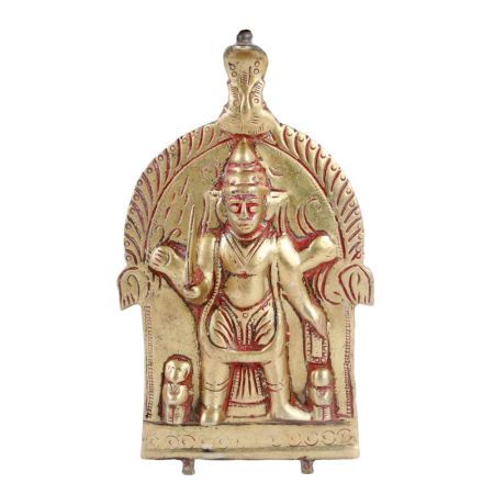 Brass Lord Kuber Jumbhala Idol