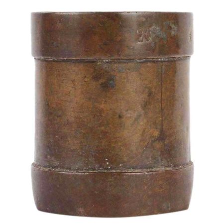 Brass Rice Grains Measuring Pot