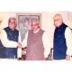 Vintage Photograph Of Rare Friendship Of Vajpayee and Advani