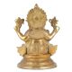 Brass Ganesha Statue In Blessing Pose