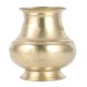 Brass Drinking PotÂ With A Bulging Belly