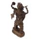 Brass Tribal Musician Statue