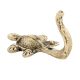 Golden Brass Turtle Hook