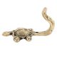 Golden Brass Turtle Hook