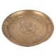 Round Brass Tray With Legs