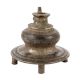 Old Brass Hookah Pipe Base Pot