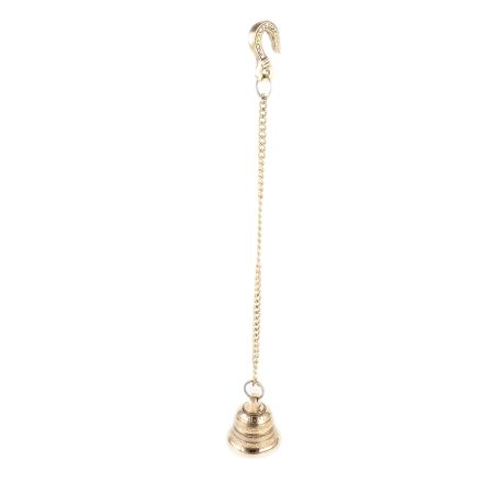 Brass Hanging Bell With Long Chain