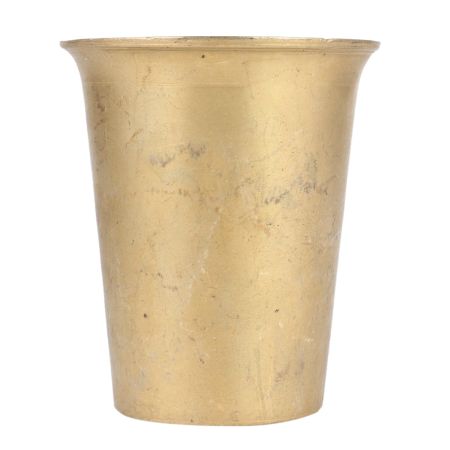 Plain Brass Water Drinking Glass