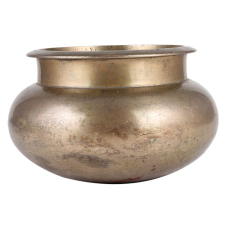Traditional Brass Pot Cooking Utensil