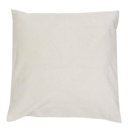 White Ribbed Cushion Cover