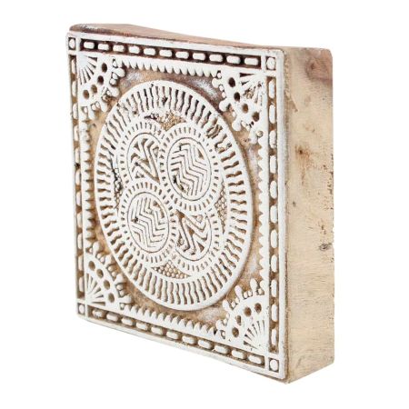 Set Of 1 Piece New Wooden Printing Block