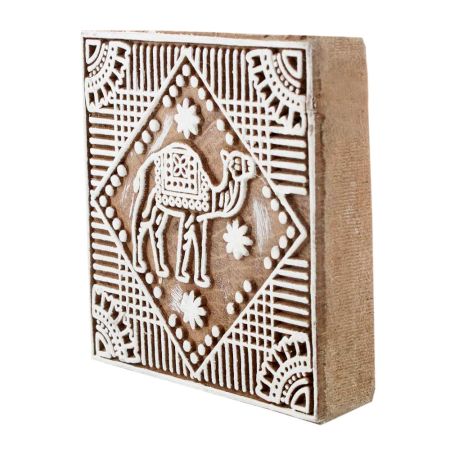 Set Of 1 Piece New Wooden Printing Block