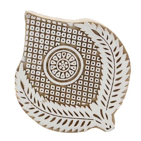 Set Of 1 Piece New Wooden Printing Block