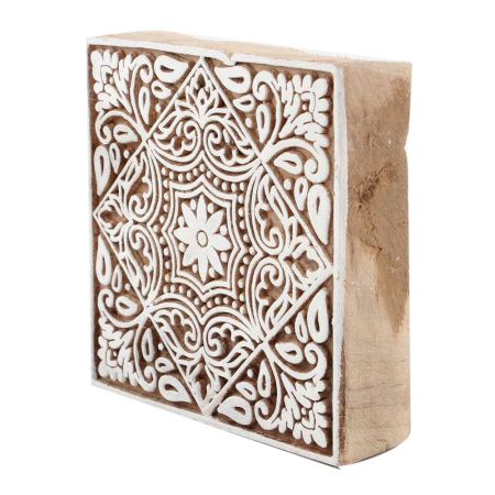 Set Of 1 Piece New Wooden Printing Block