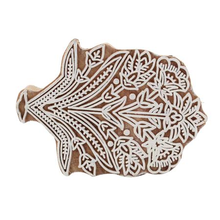 Set Of 1 Piece New Wooden Printing Block