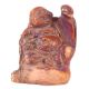 Happy, Smiling Brass Buddha FigurineÂ With Patina