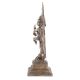 Brass Natraja Statue In Patina Finish