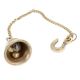 Brass Hanging Bell With Long Chain