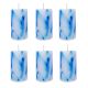 Handmade Forest Scented Small Pillar Candle Pack of 6