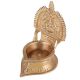 Golden Brass Gahalakshmi Vilakku Oil Lamp