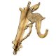 Brass Golden Peacock Design Wall Hook