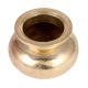 Golden Brass Round Shape Lota Or Water Pot