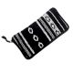 Black Woven Clutch Bag For Women