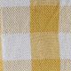 Yellow Plaid Square Decorative Throw Cushion Cover