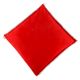 Paprika Solid Color Cotton Throw Cushion Cover
