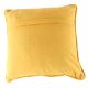 Yellow Cotton Solid Cushion Cover