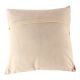 White and Red Embroidered Cotton Cushion Cover