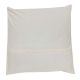 White Ribbed Cushion Cover