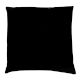 Black Ribbed Cushion Cover