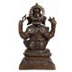 Brass Lord Ganesha Statue With Mooshak