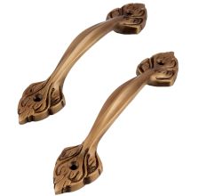 Brass French Kitchen Cabinet Small Handles In Pair