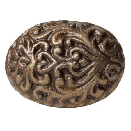 Floral Metal Dresser Knobs