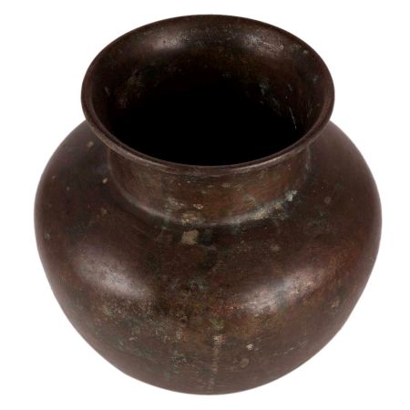 Ancient Bass Indian Hindu Lota Water Pot