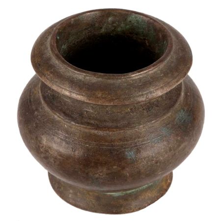 Brass Solid Brass Water Pot In Patina Finish