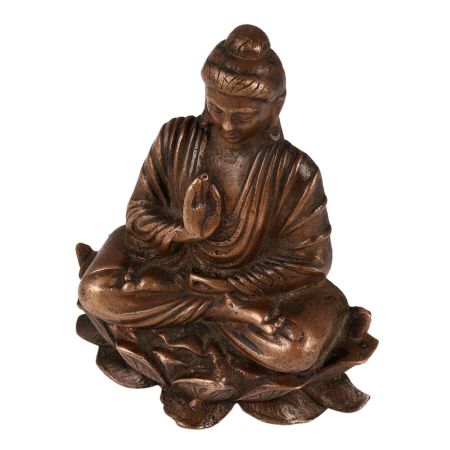 Sitting Budha Plate Figure