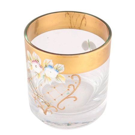 Handmade Tea GlassÂ With Fine Gold Detailing
