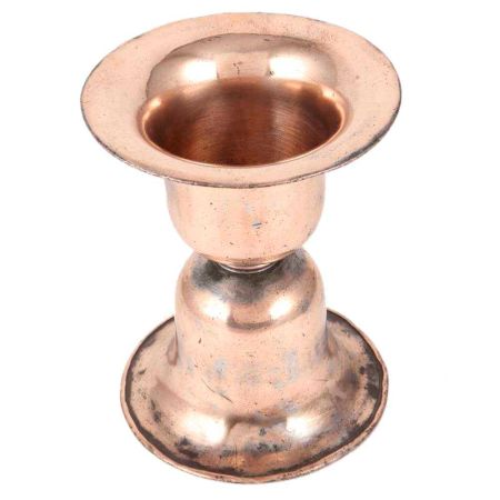 Old Copper Spittoon Flower Pot