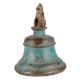 Blue Brass Temple Hanging Bell