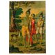 Raja Ravi Verma Press Print Rama Exile in Forest with Wife Sita And Brother Laxman