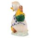 Coloful Porcelain Duck Statue